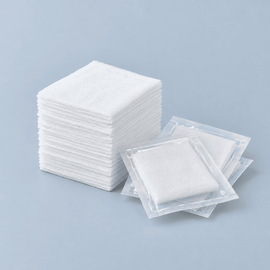 Sterile Gauze Pads, 4" × 4"